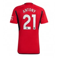 Koszulka piłkarska Manchester United Antony #21 Strój Domowy 2023-24 tanio Krótki Rękaw